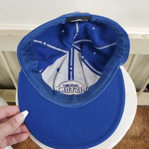 Adidas Detroit Pistons NBA wool hat fitted 7⅜ - Picture 6 of 8